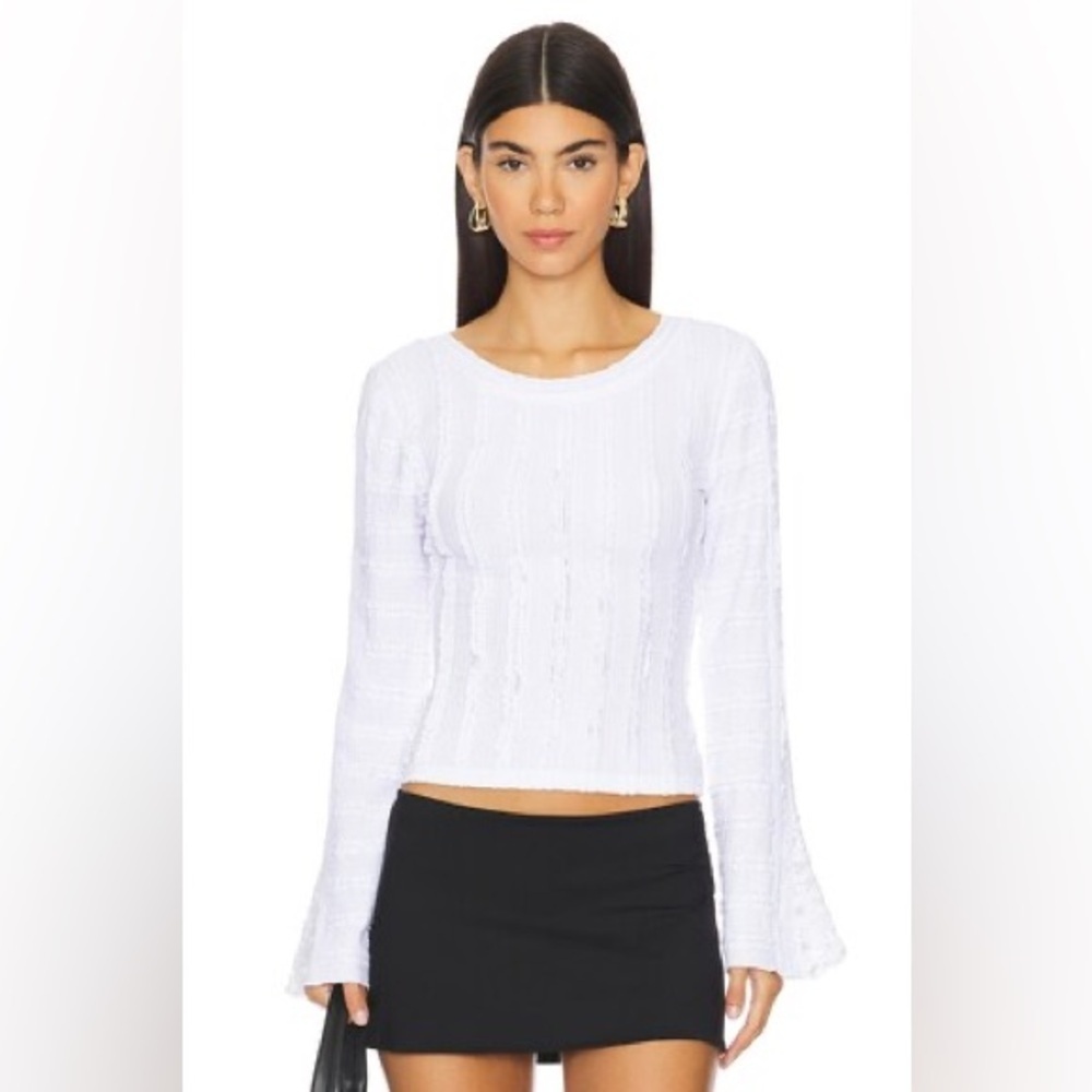 Rocky Long Sleeve Top in White
Free People NWT
